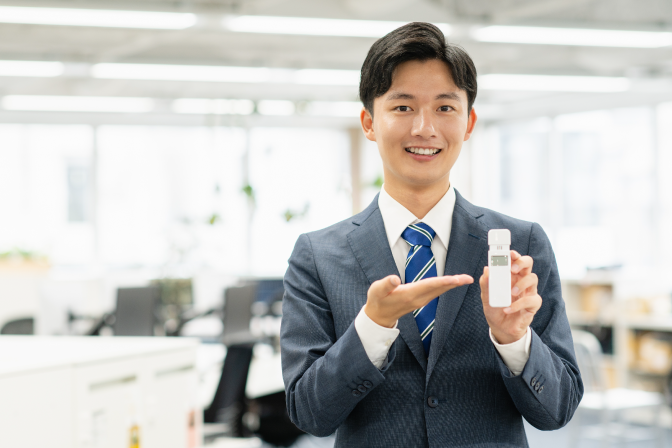 導入済みアルコール検知器のご利用が可能