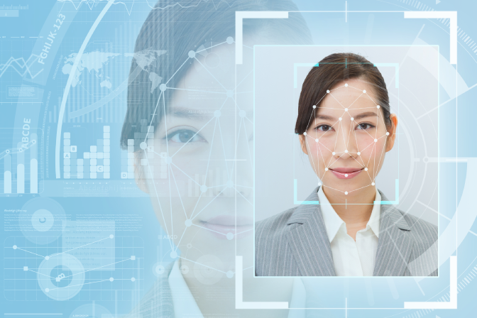AI顔認証技術で、なりすましを防止